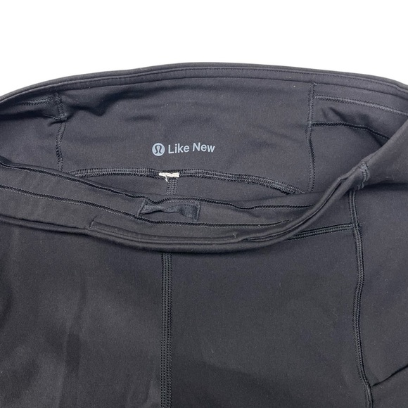 Lululemon Speed Up Reflective Tight Black Size 4 - Picture 7 of 11